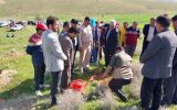 آئین روز درختکاری و گرامی داشت هفته منابع طبیعی در شهرستان چرام برگزار شد.