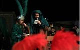 اجرای تعزیه « شهادت حضرت علی اکبر» در دهه ی اول ماه محرم در شهرستان های مختلف کهگیلویه و بویراحمد