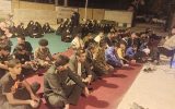 برگزاری برنامه شبی با شهدا به مناسبت هفته دفاع مقدس در حوزه مقاومت حضرت ابوالفضل (ع) سرفاریاب-
