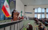 سخنرانی پیش از خطبه های نماز جمعه مدیر شبکه بهداشت و درمان شهرستان چرام در خصوص طرح غربالگری دیابت و فشار خون-
