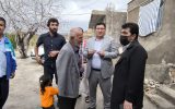 بازدید سرزده مدیرکل بنیاد مسکن از خانواده های فاقد مسکن شهر سرفاریاب