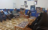 جلسه امام جمعه سرفاریاب با طلاب و روحانیون مستقر در خصوص برگزاری نماز عید سعید فطر